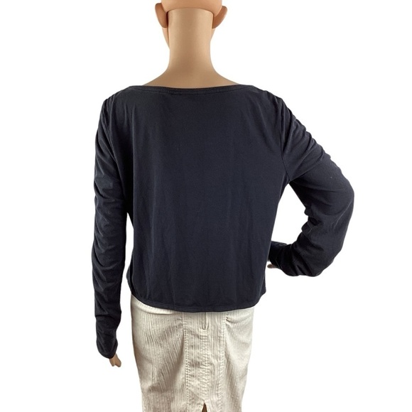 Athleta All Around Ruched Top Size L Blue - Picture 5 of 7